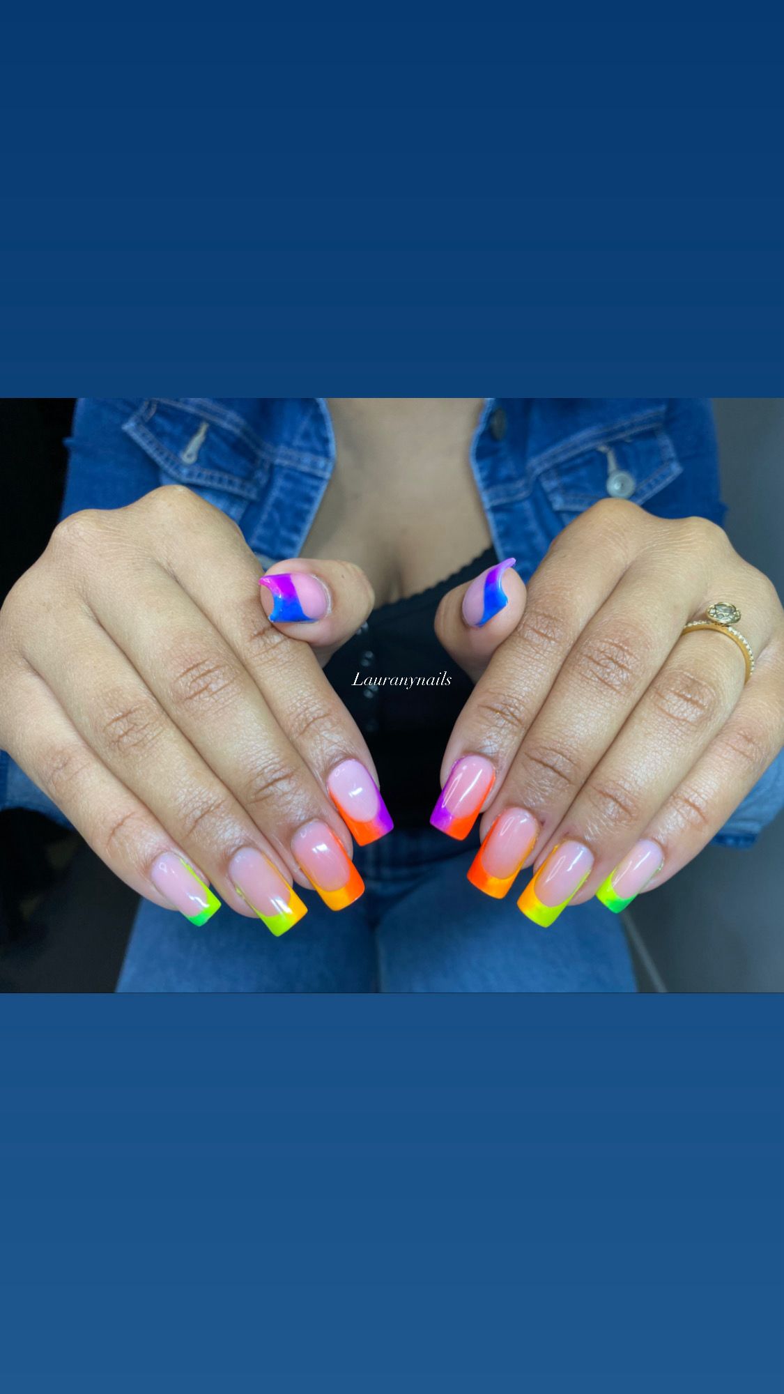 Nail art mains